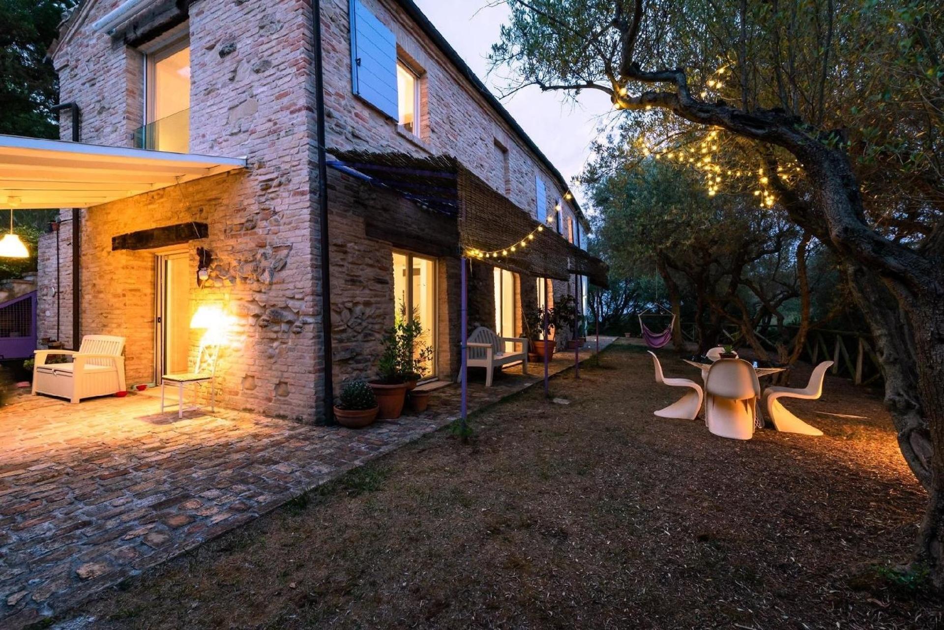Meernahes Ferienhaus Casa Cantagallo Mit Pool Villa Fermo Eksteriør billede