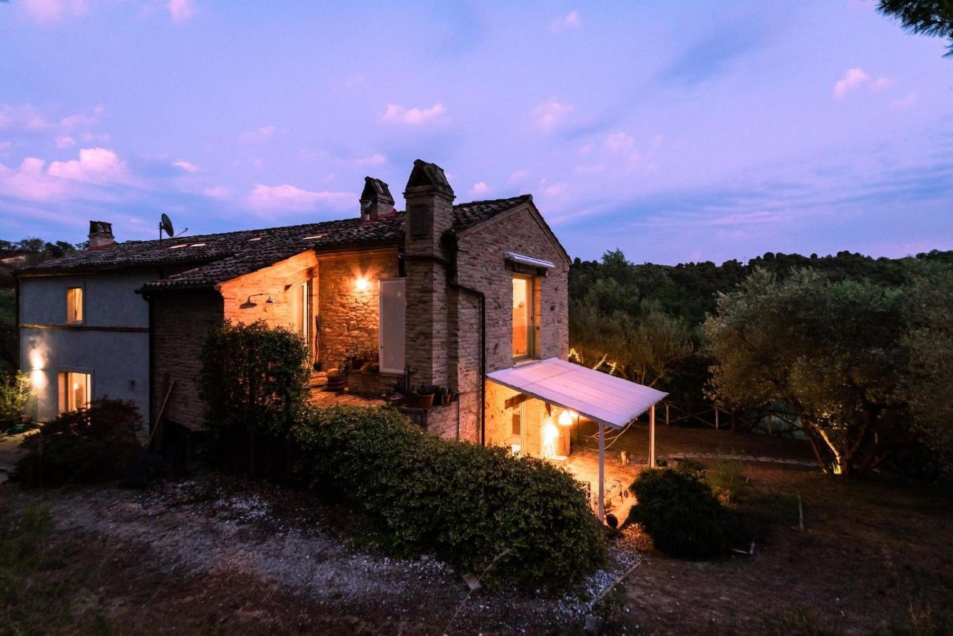 Meernahes Ferienhaus Casa Cantagallo Mit Pool Villa Fermo Eksteriør billede
